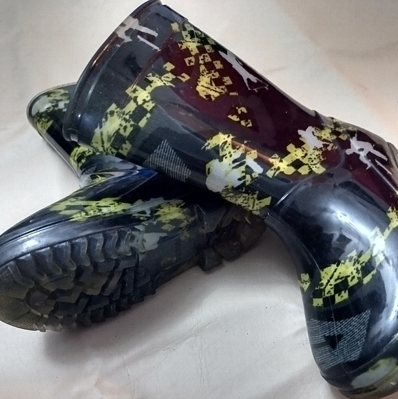 5 for 1 Kids Boots rain size 25 - Picture 3 of 3